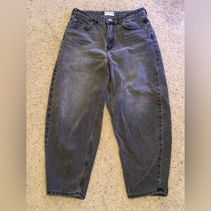 Free People Barrel Jeans